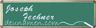Joseph Fechner Visitenkarte